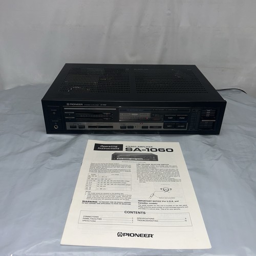 Pioneer 1060 vintage stereo - sa-1060,